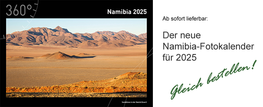 Fotokalender Namibia (360°) 2025